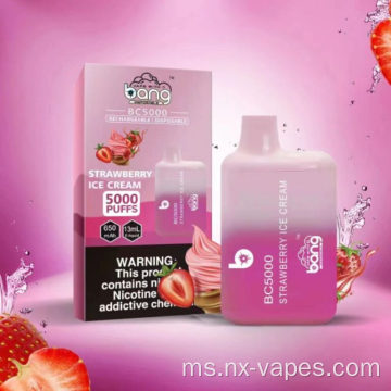 Bang BC 5000 Puffs peranti pakai buang